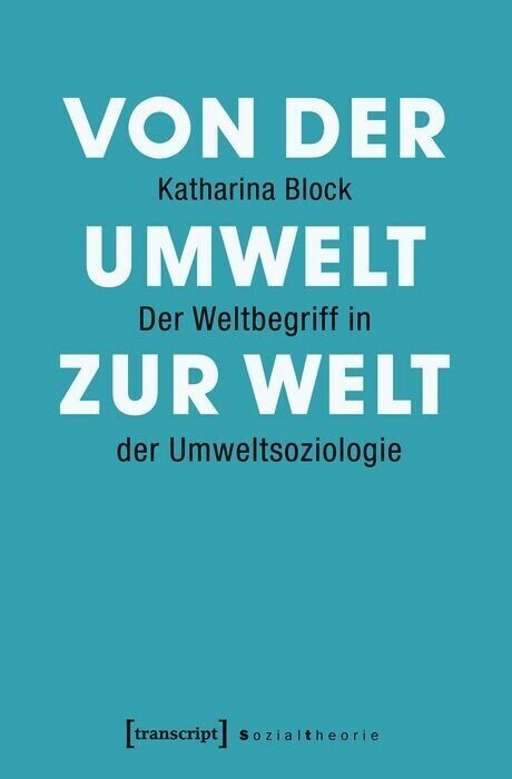 Von der Umwelt zur Welt main product photo
