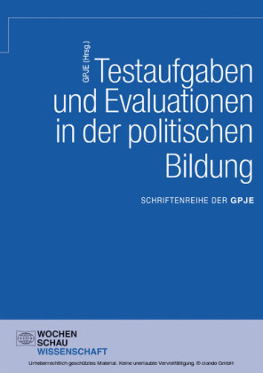 Testaufgaben und Evaluationen in der politischen Bildung