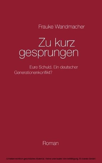 Zu kurz gesprungen main product photo