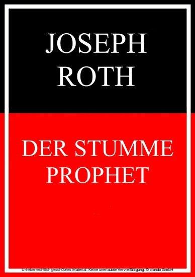 Der stumme Prophet main product photo