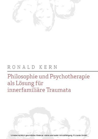 Philosophie und Psychotherapie als Lösung für innerfamiliäre Traumata main product photo