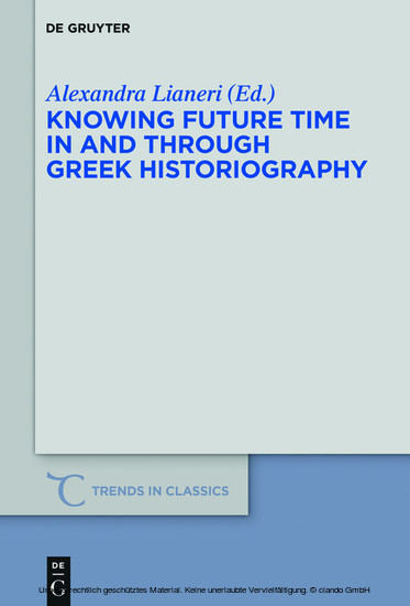 Knowing Future Time In and Through Greek Historiography main product photo