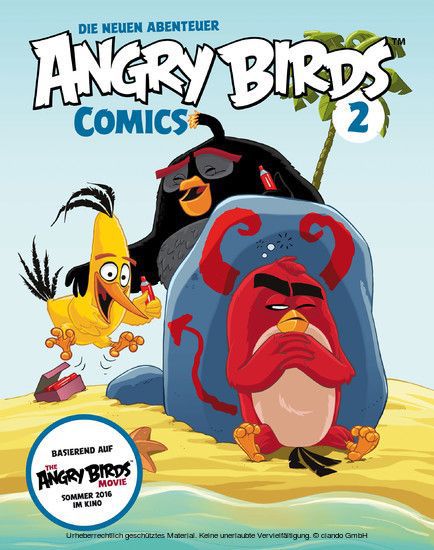 Angry Birds - Die neuen Abenteuer 2: Aufregung auf der Vogelinsel (Comic zum Film) main product photo