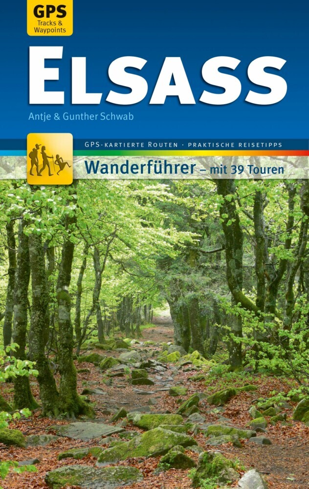 Elsass Wanderführer Michael Müller Verlag main product photo