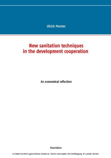 New sanitation techniques in the development cooperation main product photo