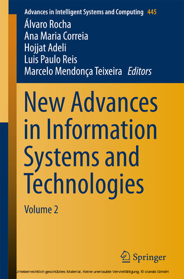 New Advances in Information Systems and Technologies main product photo