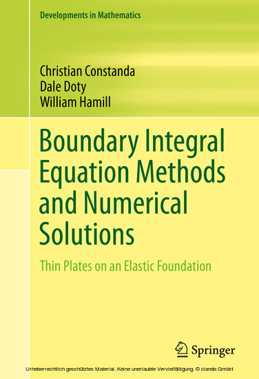 Boundary Integral Equation Methods and Numerical Solutions main product photo