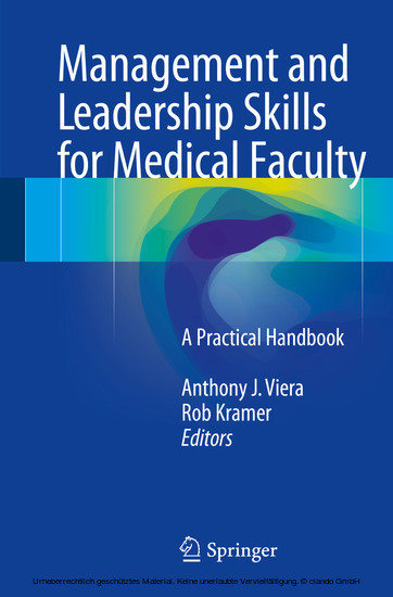 Management and Leadership Skills for Medical Faculty main product photo