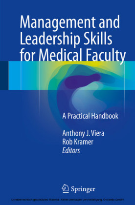 Management and Leadership Skills for Medical Faculty