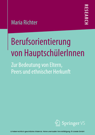 Berufsorientierung von HauptschülerInnen main product photo