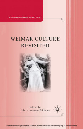 Weimar Culture Revisited