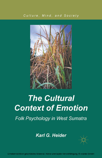 The Cultural Context of Emotion main product photo