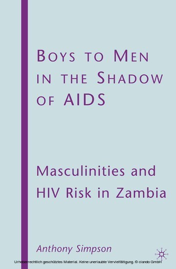 Boys to Men in the Shadow of AIDS main product photo