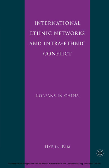 International Ethnic Networks and Intra-Ethnic Conflict main product photo