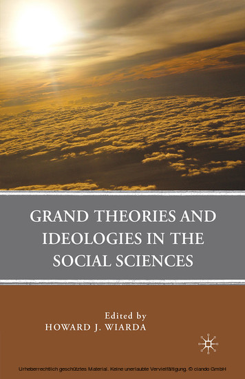 Grand Theories and Ideologies in the Social Sciences main product photo