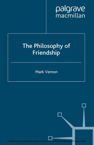 The Philosophy of Friendship main product photo