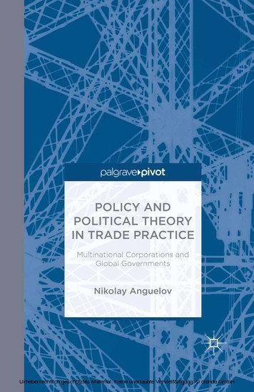 Policy and Political Theory in Trade Practice main product photo