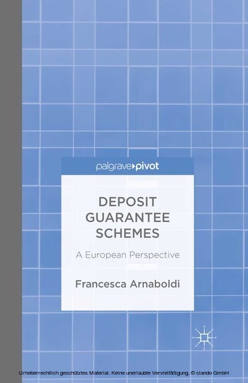 Deposit Guarantee Schemes main product photo