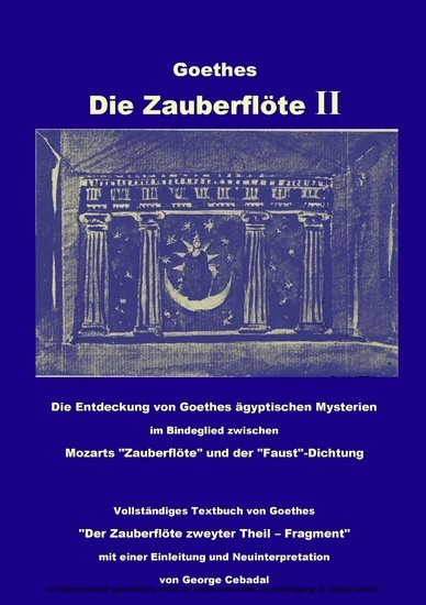 Goethes: Die Zauberflöte II main product photo