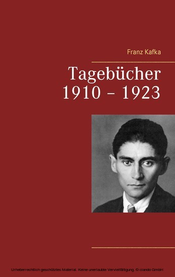 Tagebücher 1910 - 1923 main product photo
