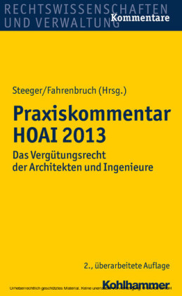 Praxiskommentar HOAI 2013