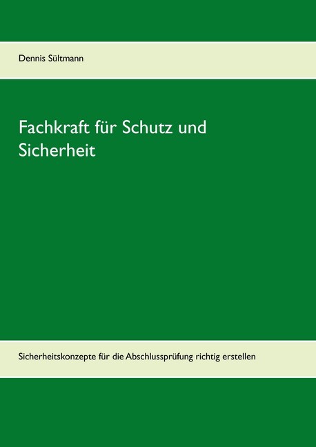 Leitfaden Fachkraft für Schutz und Sicherheit main product photo