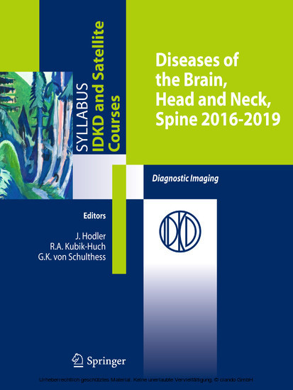 Diseases of the Brain, Head and Neck, Spine 2016-2019 main product photo