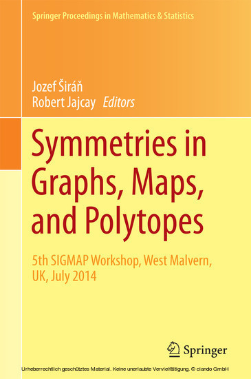 Symmetries in Graphs, Maps, and Polytopes main product photo