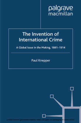 The Invention of International Crime