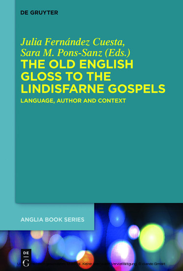 The Old English Gloss to the Lindisfarne Gospels main product photo
