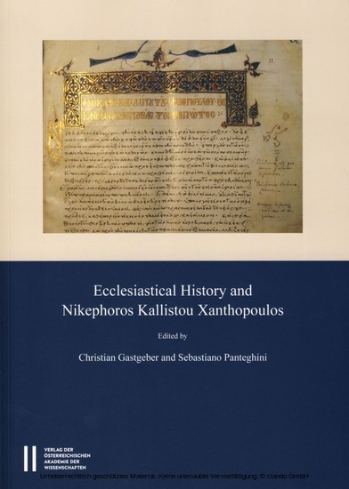 Ecclesiastical History and Nikephoros Kallistou Xanthopoulos main product photo