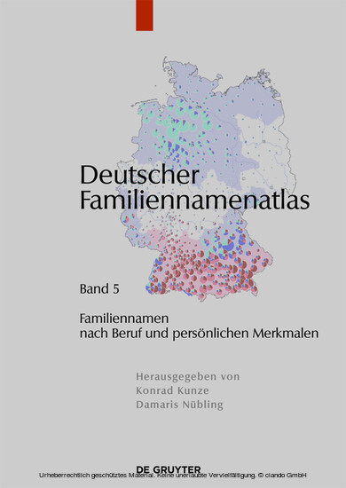 Familiennamen nach Beruf und persönlichen Merkmalen main product photo