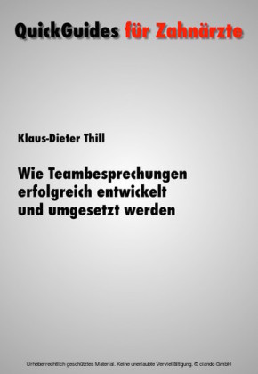 Wie Teambesprechungen erfolgreich vorbereitet und umgesetzt werden