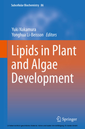 Lipids in Plant and Algae Development