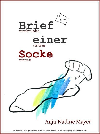 Brief einer Socke main product photo