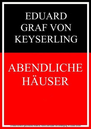 Abendliche Häuser