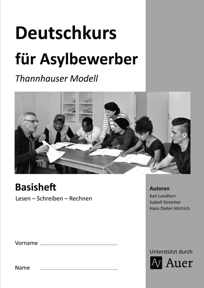 Deutschkurs für Asylbewerber - Basisheft: Lesen - Schreiben - Rechnen main product photo
