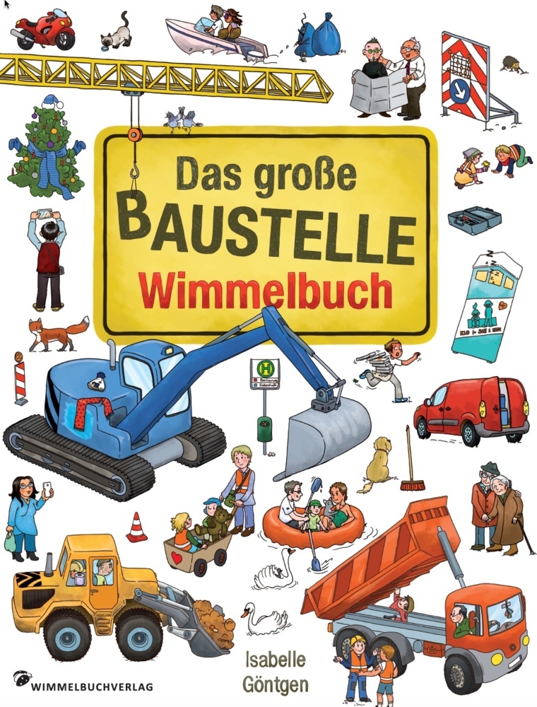 Das große Baustelle Wimmelbuch main product photo
