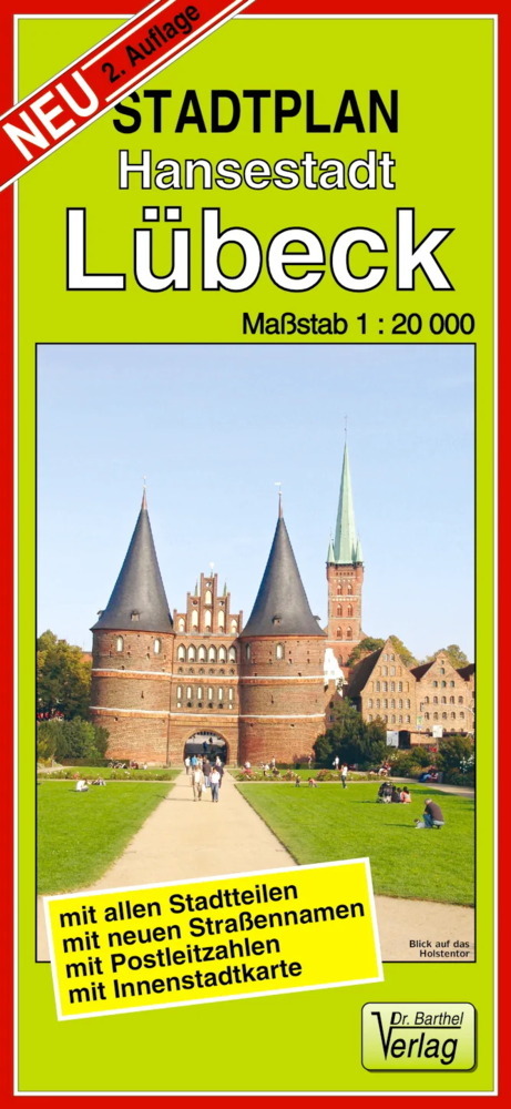 Doktor Barthel Stadtplan Hansestadt Lübeck main product photo