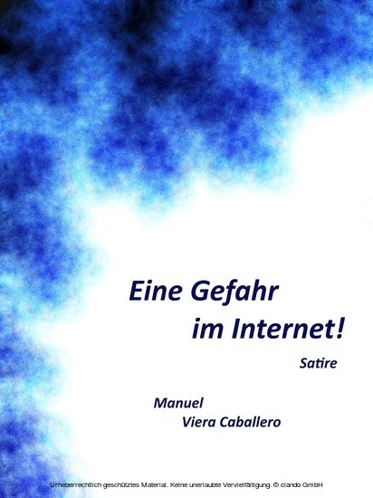 Eine Gefahr im Internet! main product photo