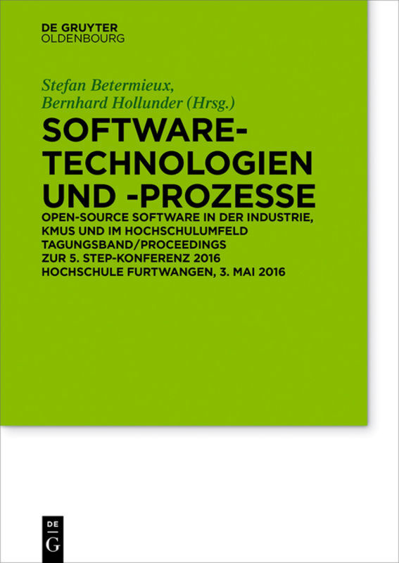 Software-Technologien und Prozesse main product photo