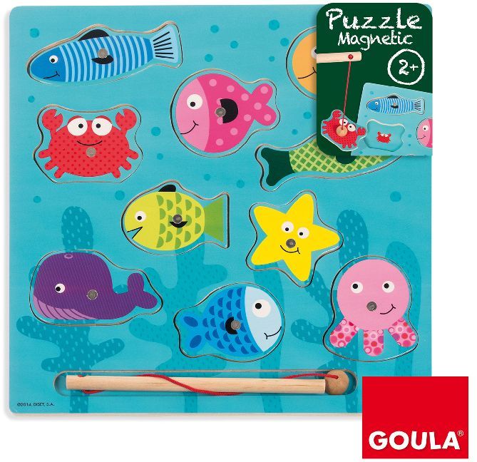 Magnet-Angelspiel (Holzpuzzle) main product photo