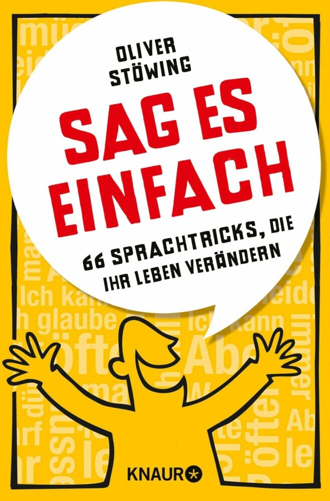 Sag es einfach main product photo