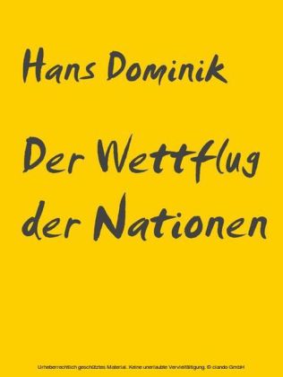 Der Wettflug der Nationen