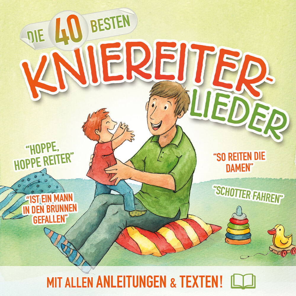 Die 40 besten Kniereiter-Lieder, 1 Audio-CD main product photo