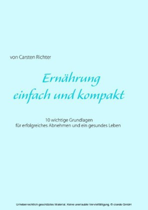 Ernährung - einfach und kompakt