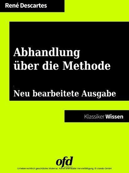 Abhandlung über die Methode main product photo