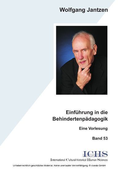 Einführung in die Behindertenpädagogik main product photo
