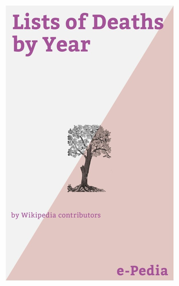 e-Pedia: Lists of Deaths by Year main product photo