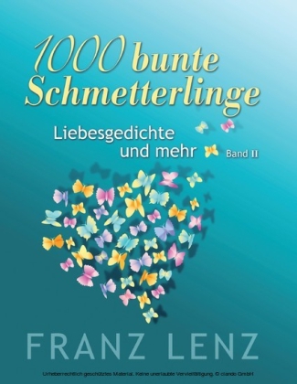 1000 bunte Schmetterlinge - II